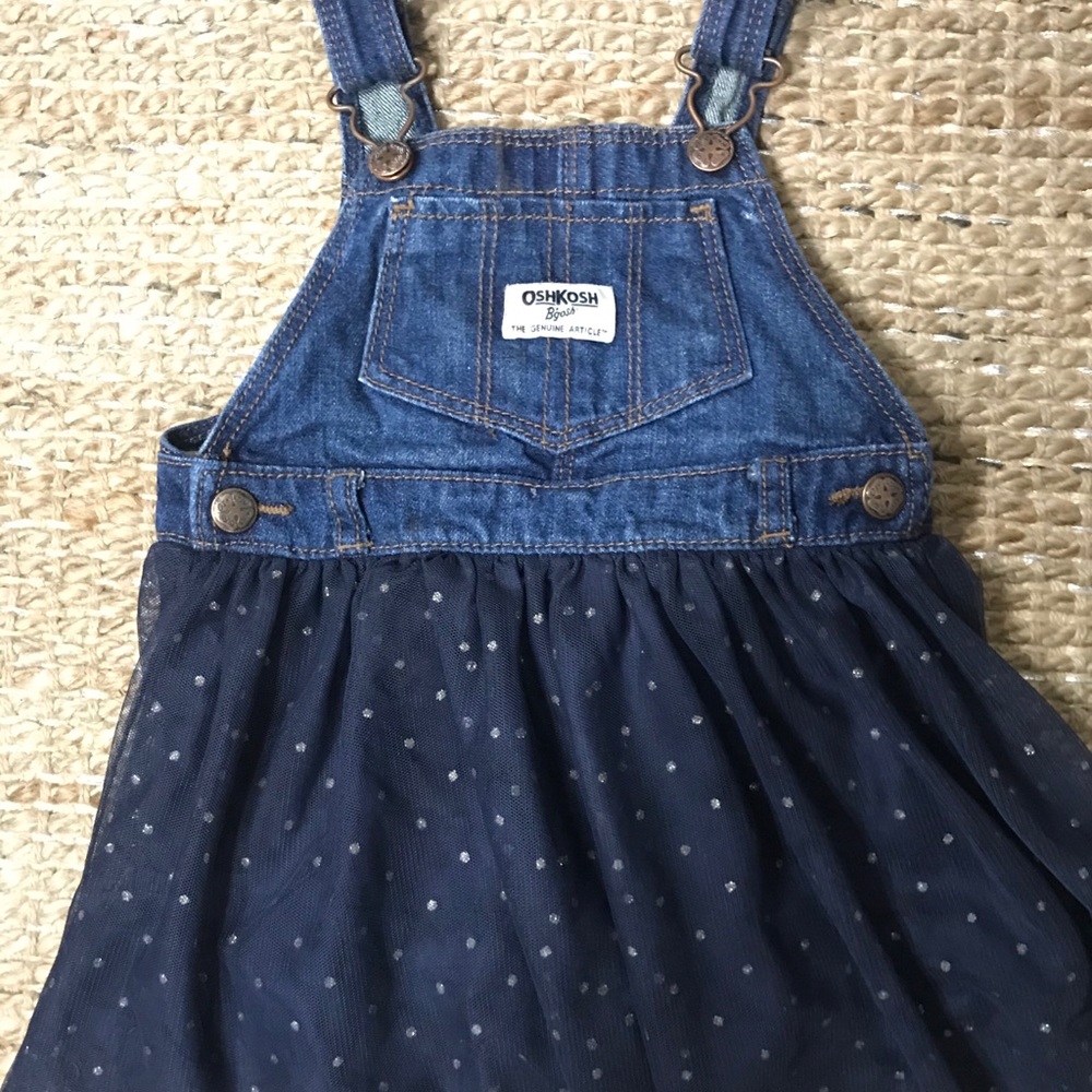 OshKosh B'gosh Sparkle Navy Tulle Jumper
